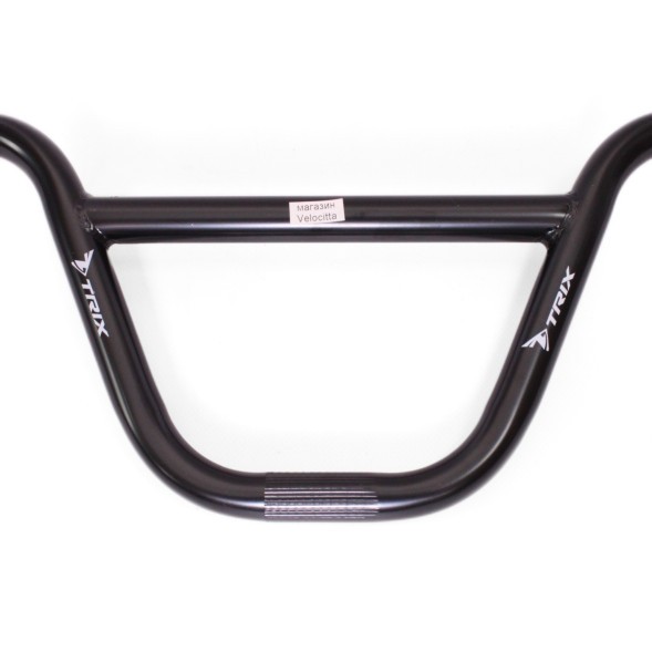 Руль BMX, ITC-HC245D, 735 мм, Ø 22.2 мм, подъем 230 мм, стальной, черный