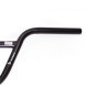 Руль BMX, ITC-HC245D, 735 мм, Ø 22.2 мм, подъем 230 мм, стальной, черный