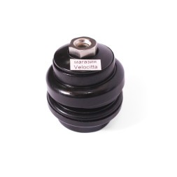 Рулевой набор Kenli KL-B219, BMX, безрезьбовая, полуинтегрированная, 1-1/8"x28.6x34x30 мм, с якорем, черный