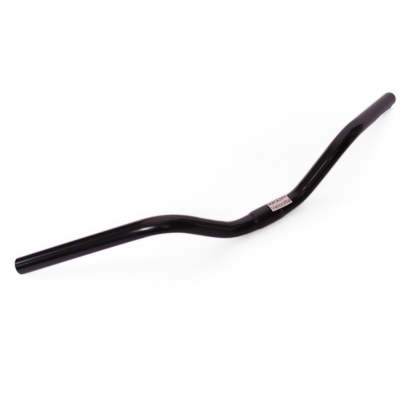 Руль JB-6833, для дорожных велосипедов, стальной, посадка 25.4 мм, подъём 80 мм, длина 620 мм, торг.уп
