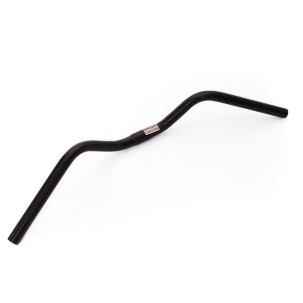 Руль JB-6833, для дорожных велосипедов, стальной, посадка 25.4 мм, подъём 80 мм, длина 620 мм, торг.уп