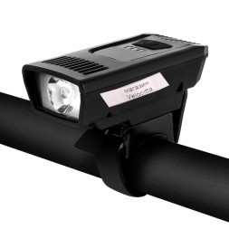 Фара для велосипеда YS-1803, передняя, USB кабель, 500 mAh, LED, 600 Lum, 4 режима работы, алюминий