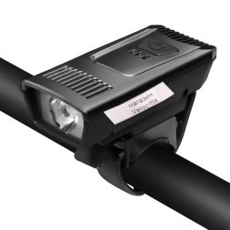 Фара для велосипеда YS-1803, передняя, USB кабель, 500 mAh, LED, 600 Lum, 4 режима работы, алюминий