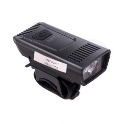 Фара для велосипеда YS-1803, передняя, USB кабель, 500 mAh, LED, 600 Lum, 4 режима работы, алюминий