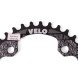 Звезда передняя велосипедная Velo Narrow Wide PCD-104, 36 зуба, для системы, алюминий