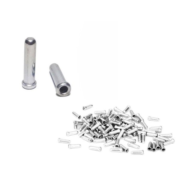 Наконечник троса FWD401Q, 1.2-1.6 мм, универсальный, алюминиевый, упак. 100 шт.