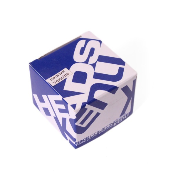 Рулевая колонка Kenli KL-B310, полуинтегрированная, безрезьбовая, 1-1/8&amp;quot; EC 44/30, промподшипники 41x30.15x6.5 мм x 45° - 2 шт., высота 15 мм, с якорем