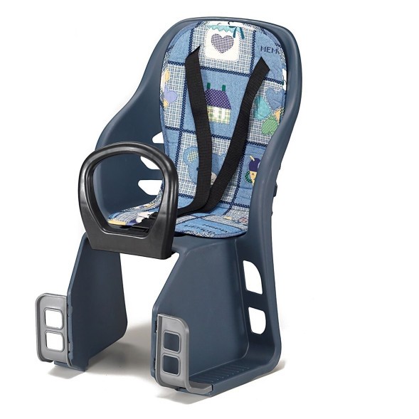 Кресло детское YC-816, быстросъемное, с креплением на багажник, защита для ног, до 18 кг, Тайвань