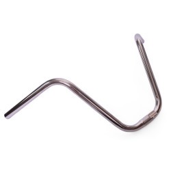 Руль JB-6859 (660/300мм), для дорожных велосипедов, стальной, посадка 25.4мм, подъём 300 мм, L-660 мм, хром