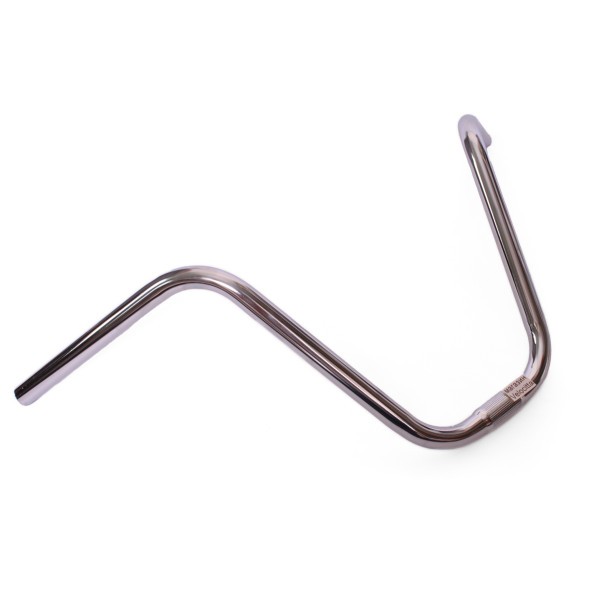 Руль JB-6859 (660/300мм), для дорожных велосипедов, стальной, посадка 25.4мм, подъём 300 мм, L-660 мм, хром