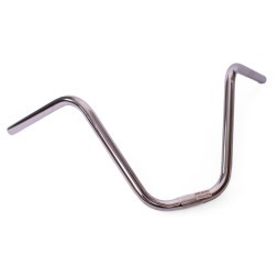 Руль JB-6859 (660/300мм), для дорожных велосипедов, стальной, посадка 25.4мм, подъём 300 мм, L-660 мм, хром