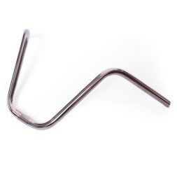 Руль JB-6859 (660/300мм), для дорожных велосипедов, стальной, посадка 25.4мм, подъём 300 мм, L-660 мм, хром