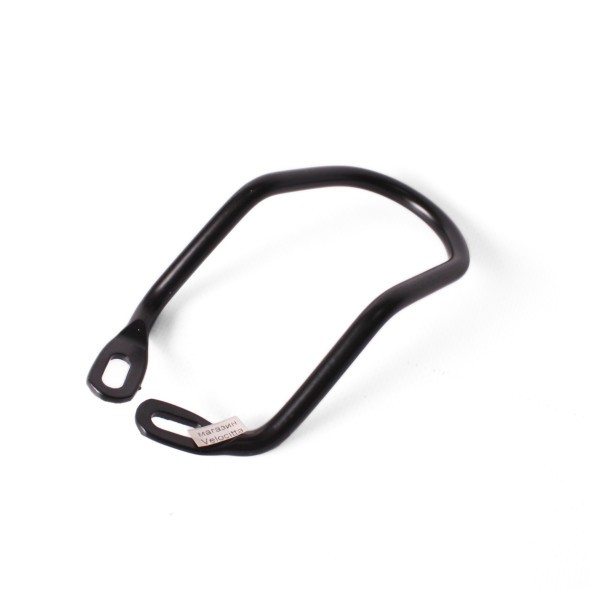 Защита заднего переключателя New Vision HS-BHQ, 125 мм, крепление на 2 болта к раме, черная