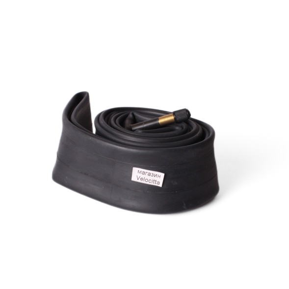 Камера велосипедная Wanda 26&amp;quot; x2.35, автониппель (AV) -48 мм, черный