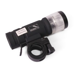 Фара велосипедная WildWolf, передняя, 1 Super LED, AAAx3, черный, инд. упаковка