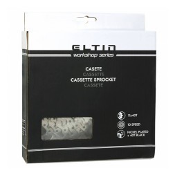 Кассета велосипедная Eltin, 10 скоростей, зубья 11-40T