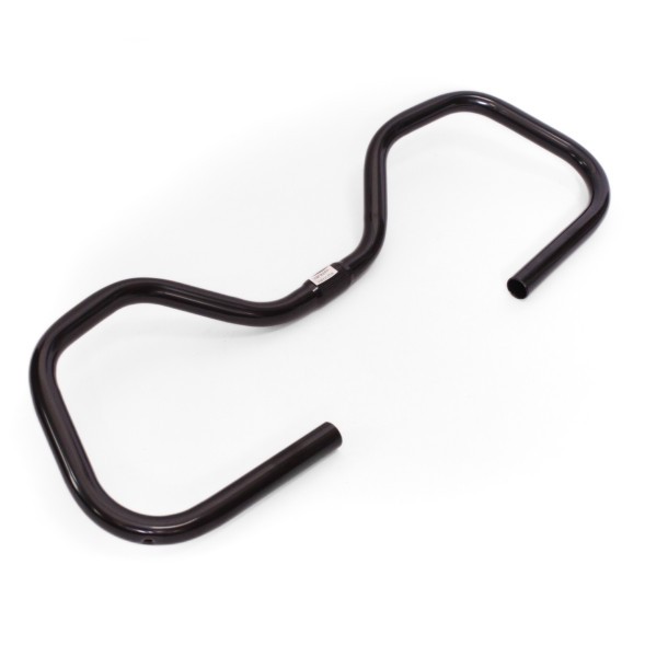 Руль велосипедный JB-6837, 580 мм, посадка 25.4 мм, алюминий, &amp;quot;Бабочка&amp;quot;, COMFORT, черный