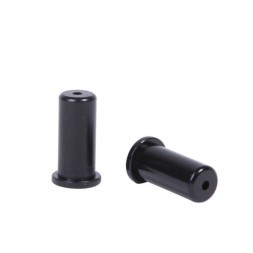 Направляющая троса Jagwire, стоппер, алюминиевая, черный, упак. 100 шт.