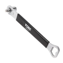 Многофункциональный ключ Tobe 2114, 3 в 1, ключ 14 мм, шестигранник 8 мм, с открывашкой для бутылок, B666037