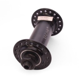 Втулка передняя GB 13F (A221F) black, ось 3/8"х100x108 мм, ALU, на эксцентрике, 36 отверстий, с промподшипником, торг. уп.