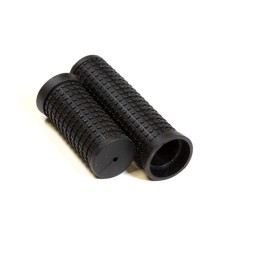 Ручки на руль Hualong HL-G64-TPR-Black для ревошифта, резиновые, 100мм+70мм, торг. уп.