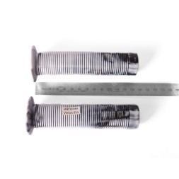 Ручки на руль для велосипеда BMX и трюковых самокатов, 135 мм, антискользящие, белые