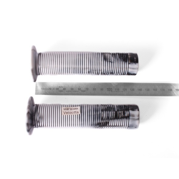 Ручки на руль для велосипеда BMX и трюковых самокатов, 135 мм, антискользящие, белые