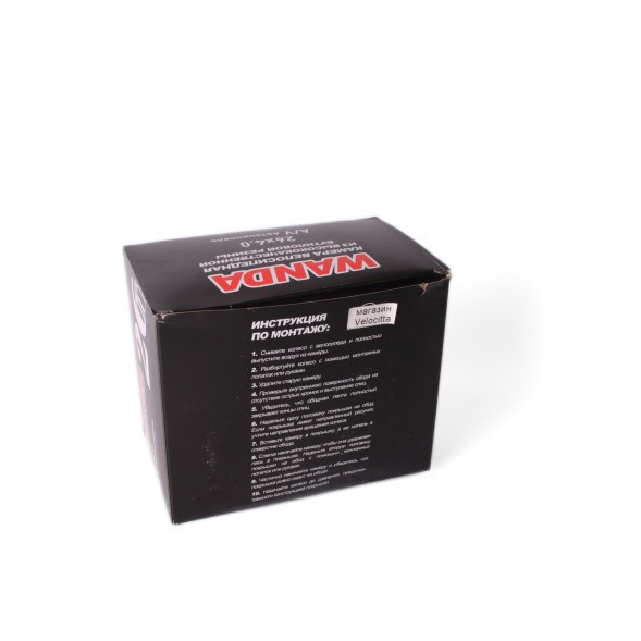 Камера велосипедная Wanda 26&amp;quot; x4.0, AV 33 мм, для ФЭТБАЙКА, широкая, бутил