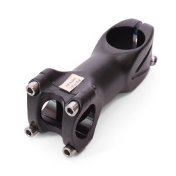 Вынос руля HS-115, алюминиевый, 4 болта, нерегулир., безрезьбовой, 28.6 мм, 25.4 мм, 80 мм, черный