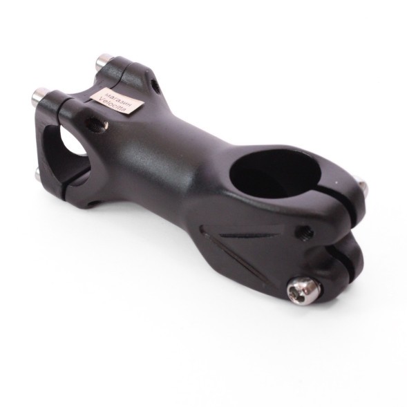 Вынос руля HS-115, алюминиевый, 4 болта, нерегулир., безрезьбовой, 28.6 мм, 25.4 мм, 80 мм, черный