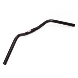 Руль велосипедный FF-D16, дорожный, 580 мм, Ø 22.2 мм, посадка Ø 25.4 мм, подъем 60 мм, металл, черный