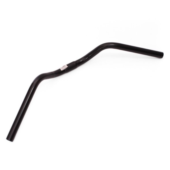 Руль велосипедный FF-D16, дорожный, 580 мм, Ø 22.2 мм, посадка Ø 25.4 мм, подъем 60 мм, металл, черный