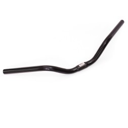 Руль велосипедный FF-D16, дорожный, 580 мм, Ø 22.2 мм, посадка Ø 25.4 мм, подъем 60 мм, металл, черный