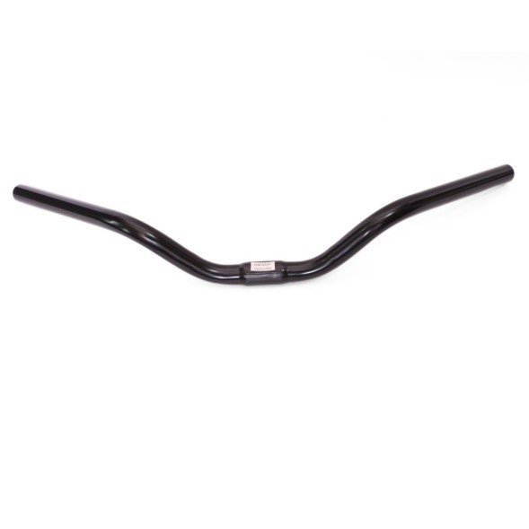 Руль велосипедный FF-D16, дорожный, 580 мм, Ø 22.2 мм, посадка Ø 25.4 мм, подъем 60 мм, металл, черный