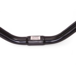 Руль велосипедный FF-D16, дорожный, 580 мм, Ø 22.2 мм, посадка Ø 25.4 мм, подъем 60 мм, металл, черный