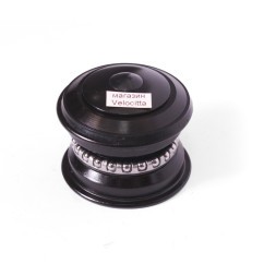 Рулевая колонка Kenli KL-B430, безрезьбовая, полуинтегрированная, 1-1/8"x28.6x44x30 мм, с якорем, черный