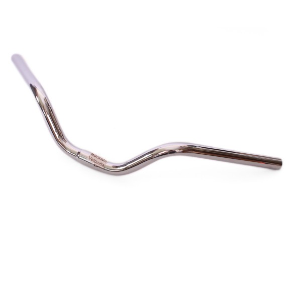 Руль для дорожных велосипедов JB-6815, стальной, посадка 25.4 мм, подъём 80 мм, L-580 мм, хром