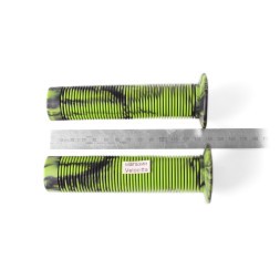 Грипсы велосипедные BMX, трюковых самокатов, 135 мм, защита от проскальзывания, зеленые