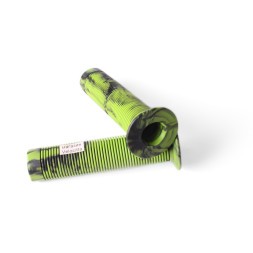 Грипсы велосипедные BMX, трюковых самокатов, 135 мм, защита от проскальзывания, зеленые