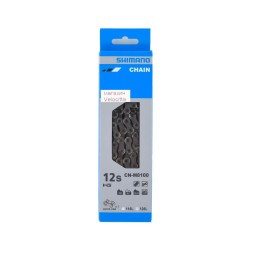 Цепь для велосипеда Shimano XT M8100, 11/12 скоростей, 126 звеньев, с замком