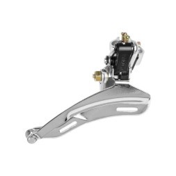 Переключатель передний Saiguan FD-QD-06A, 3 скорости, 48T, хомут 28.6 мм, тяга-верхняя