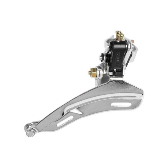 Переключатель передний Saiguan FD-QD-06A, 3 скорости, 48T, хомут 28.6 мм, тяга-верхняя