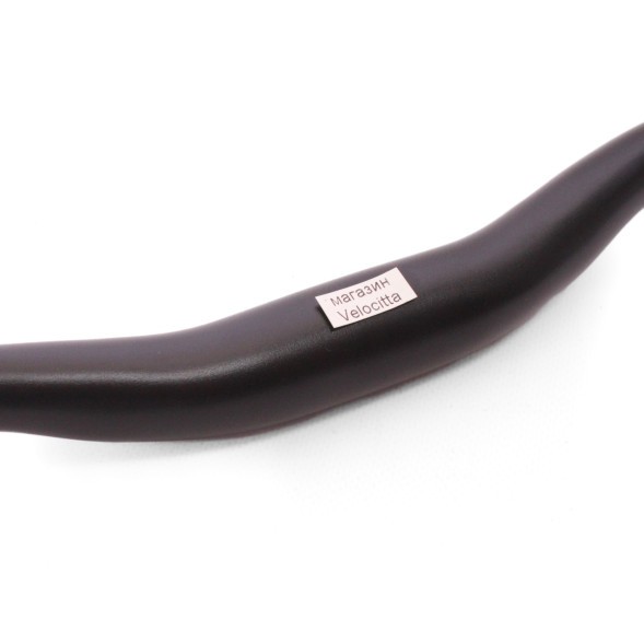 Руль велосипедный HB-002-AL, MTB, дл. 720 мм, Ø 22,2 мм, посадка Ø 31,8 мм, свип 5°, подъем 20 мм, алюминий, черный