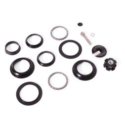 Рулевой набор Neco H115, полуинтегрированная, безрезьбовая, 1 1/8"x44/50x30 мм, подшипники 5/32"х22, с якорем, инд.упак.