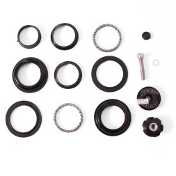 Рулевой набор Neco H115, полуинтегрированная, безрезьбовая, 1 1/8"x44/50x30 мм, подшипники 5/32"х22, с якорем, инд.упак.