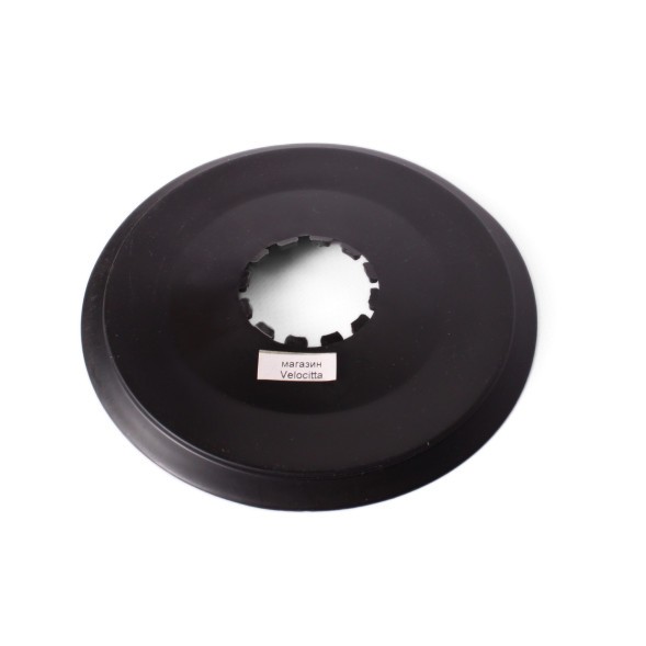 Защита велоспиц, 5-1/2&amp;quot; (135мм), пластик, черный