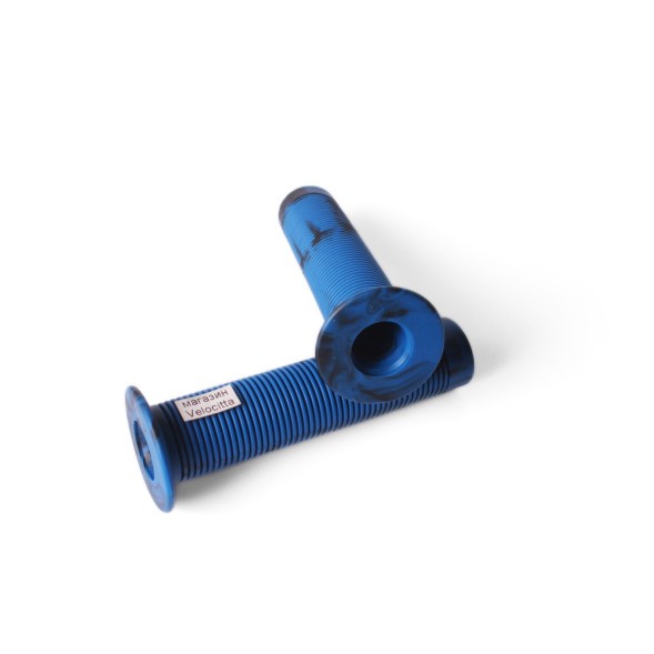 Грипсы велосипедные BMX, самокатов, 135 мм, антискользящие, синий