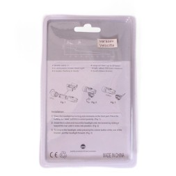 Фара велосипедная Power Beam PB-808, передняя, 5 LED, 3 режима работы, влагозащита, блистер