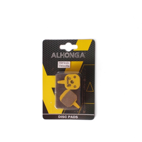 Колодки для дискового тормоза Alhonga HJ-DS08, механический суппорт, на блистере