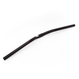 Велоруль HB-002-ST, MTB, 680 мм, Ø 22,2 мм, посадка Ø 25,4 мм, свип 15°, подъем 35 мм, металл, черный